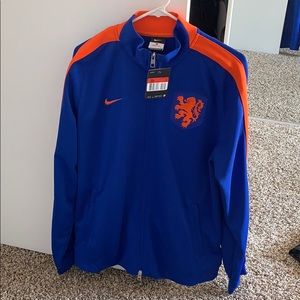 Nike Holland zip up sweater size L